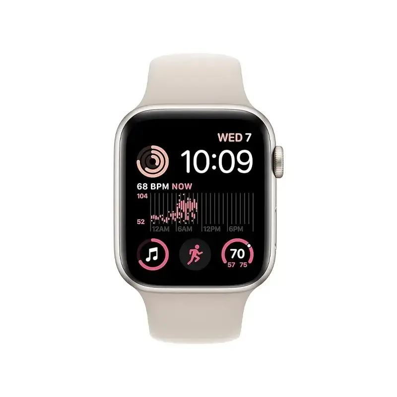 Apple Watch SE Starlight  Case with Starlight Sport Band